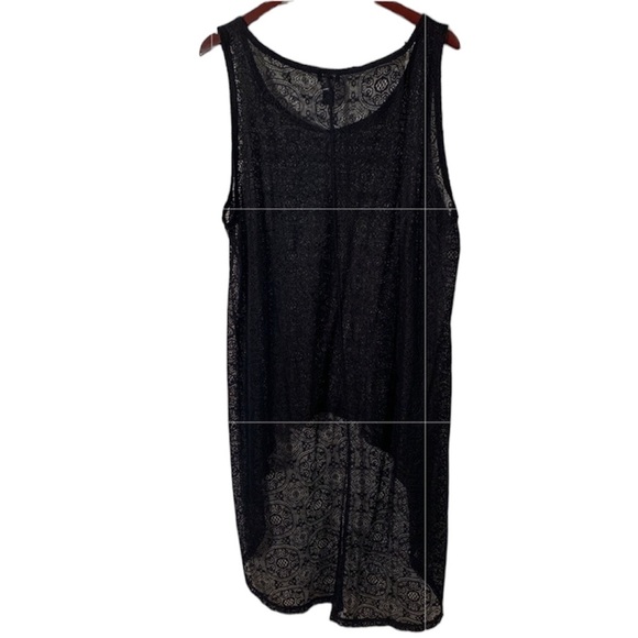 🕶️Torrid Black Lace Swim Cover up Size 2 - Picture 4 of 8